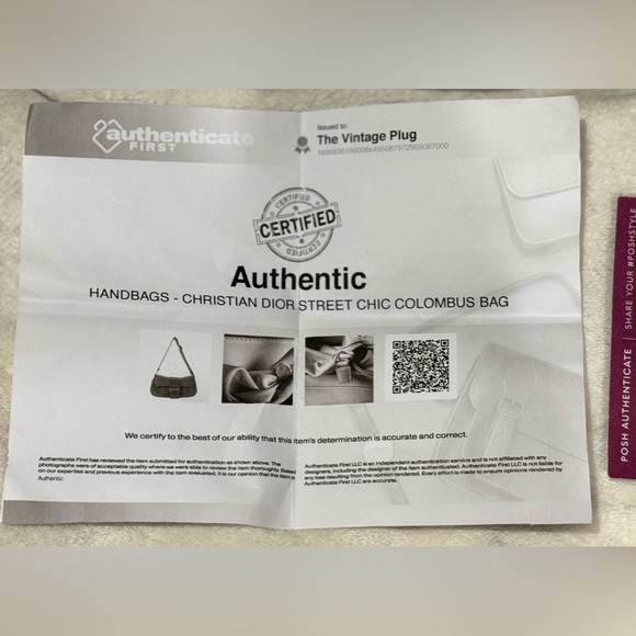 Dior Street Chic Columbus Shoulder Bag - Picture 14 of 14